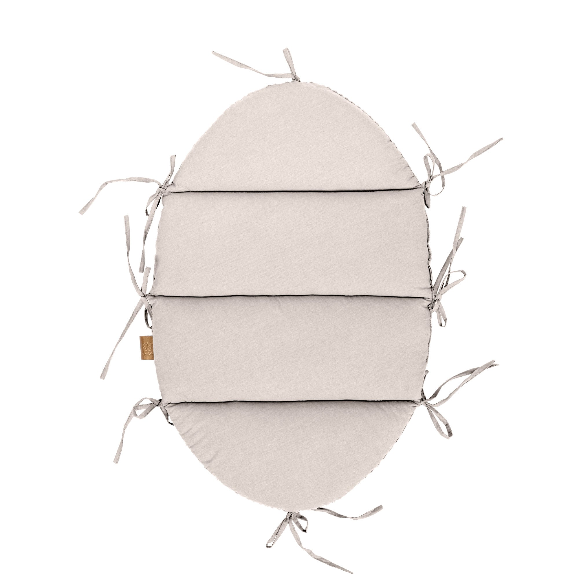 Baby Nest with Crib Braided Bumper | Aesthetic