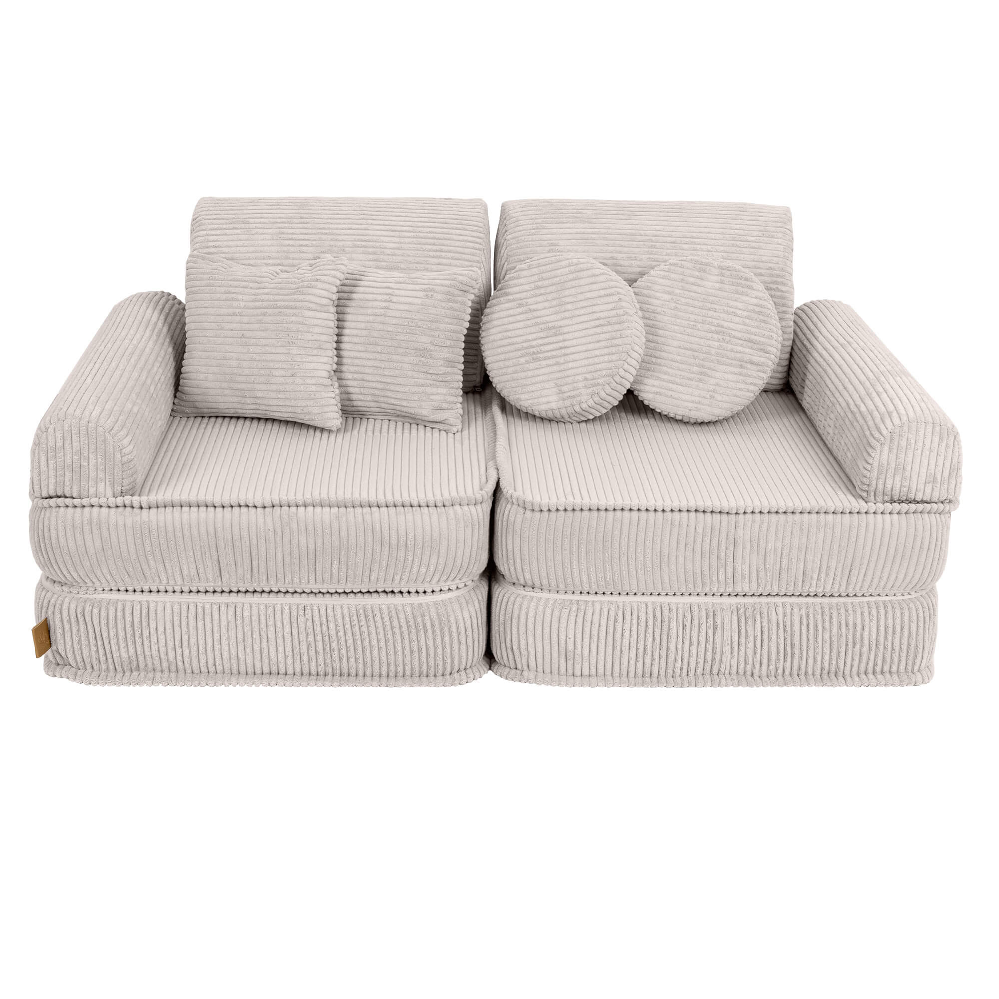 Aesthetic Sofa Plus – Modulaire kinderspeelbank | 10 stuks