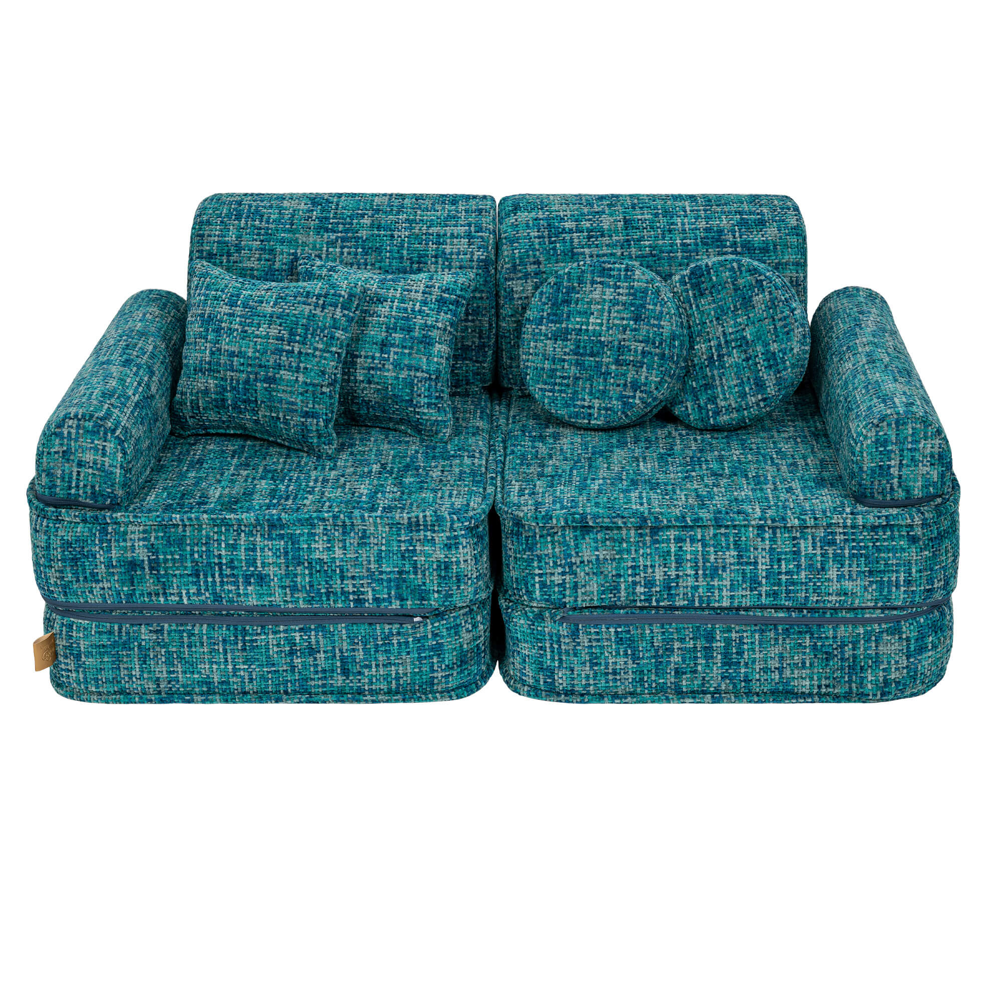 Tangle Sofa Plus – Modulaire kinderspeelbank | 10 stuks