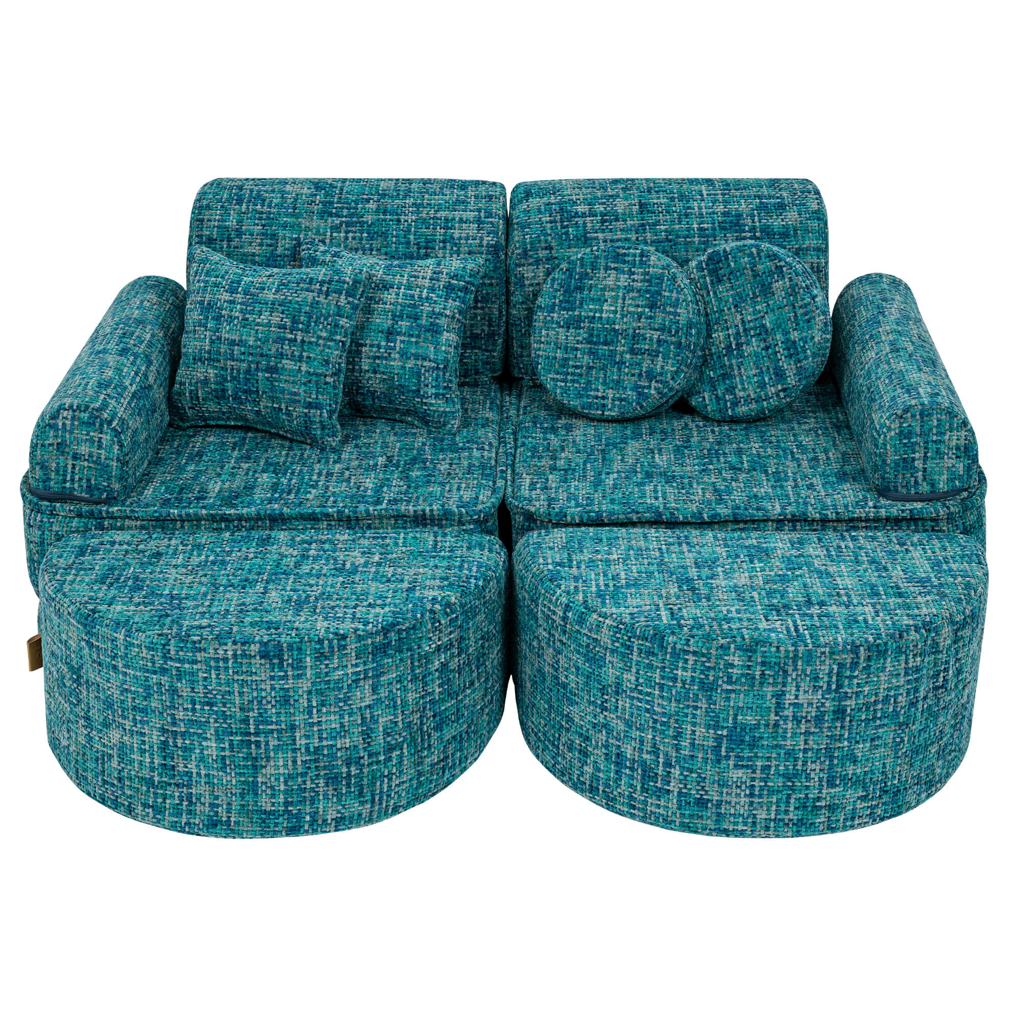Tangle Sofa Max – Modulaire kinderspeelbank | 12 stuks