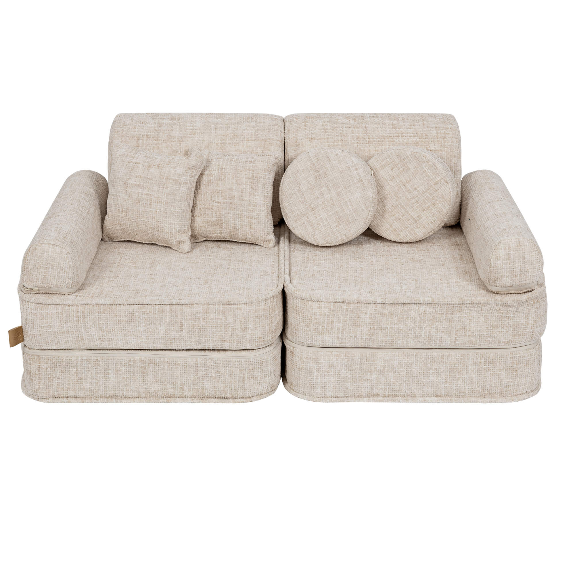 Tangle Sofa Plus – Modulaire kinderspeelbank | 10 stuks