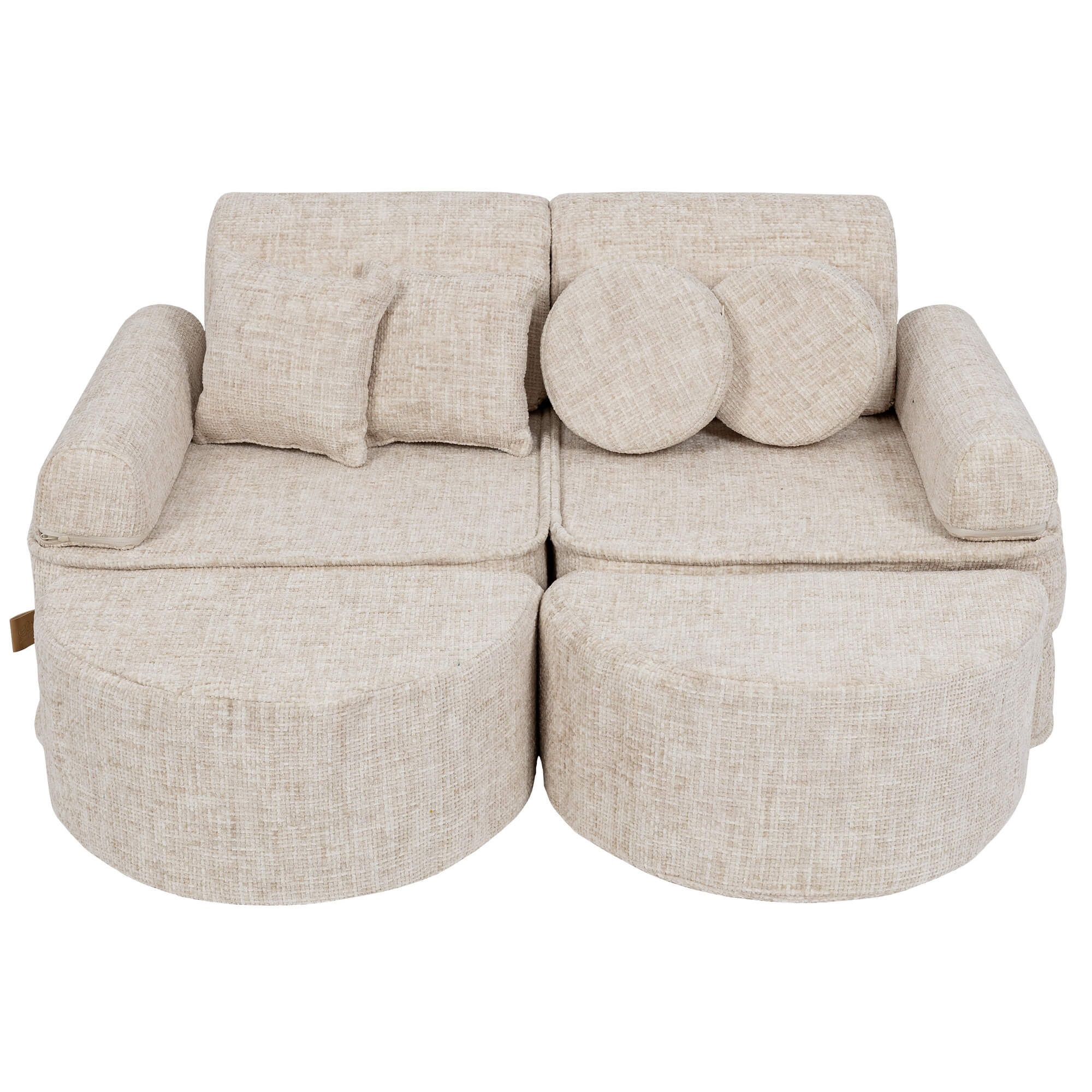 Tangle Sofa Max – Modulaire kinderspeelbank | 12 stuks